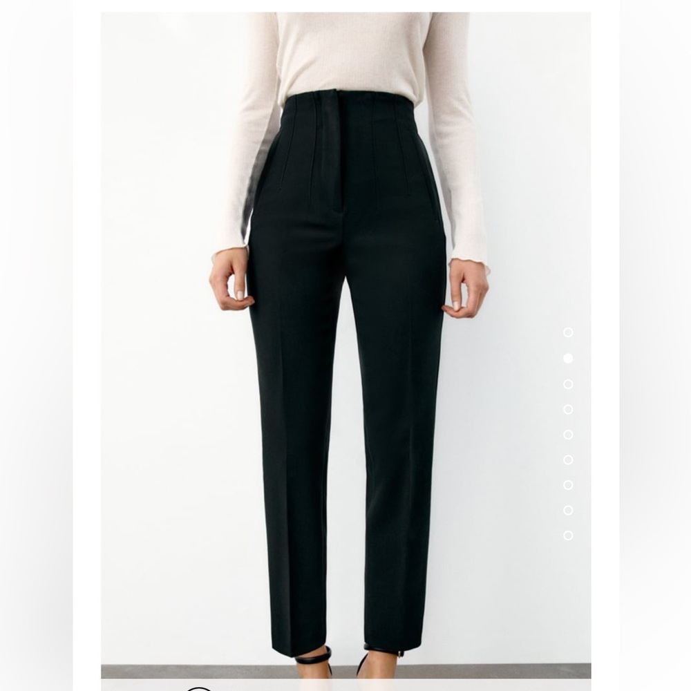 Zara high-wasted trouser pants